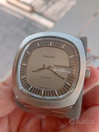 orologio Bulova automatic mod. TV screen,  anni 70