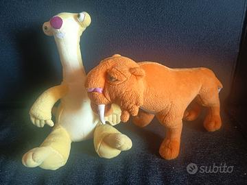 Peluche Sid e Diego Era Glaciale 