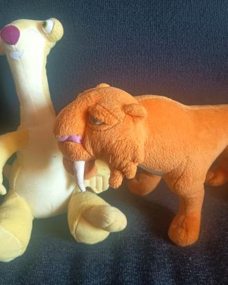 Peluche Sid e Diego Era Glaciale 