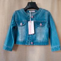 GIACCA JEANS NEONATA TG 3 ANNI