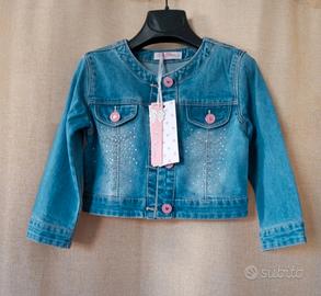 GIACCA JEANS NEONATA TG 3 ANNI