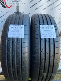 2 PNEUMATICI 195/55 R20 HANKOOK ESTIVE 90%