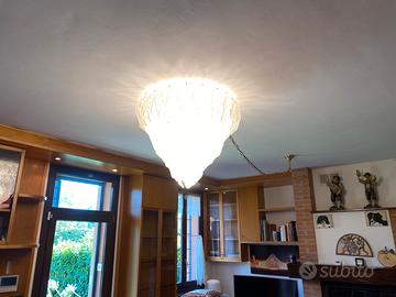Lampadario di Murano - 88 Foglie