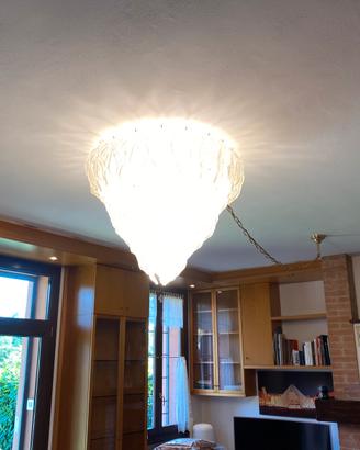 Lampadario di Murano - 88 Foglie