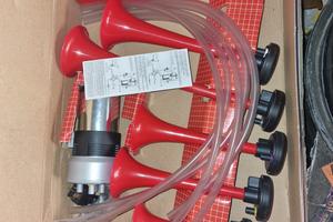 Clacson Pneumatico Musicale FISA - Trombe Auto 12V