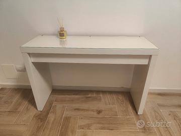 tavolo consolle bianco