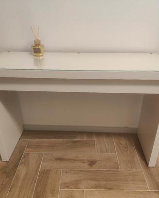 tavolo consolle bianco