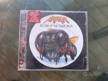 CD Anthrax return of the killer bas