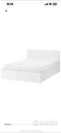 Letto Ikea contenitore Malm 