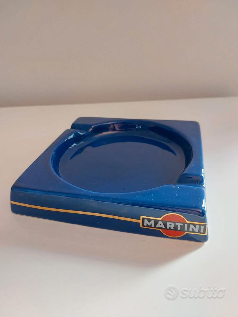 VINTAGE anni 80 Posacenere ceramica MARTINI Collezionismo In