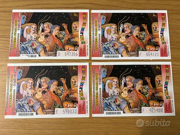 Biglietti Lotteria Italia - 2001