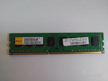 1 GB DDR3 RAM 240-pin 1Rx8 PC3-10600 non-ECC CL9 E