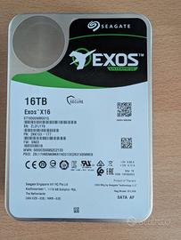Hard disk Seagate Exos 16TB
