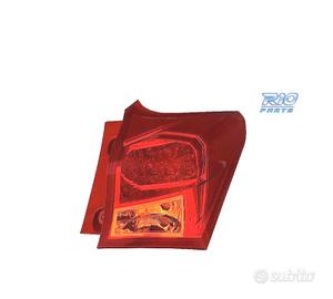 FANALE DX TOYOTA AURIS 5P 13-15 AMBRA ROSSO LED
