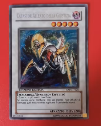 Yugioh Catastor Alleato della Giustizia Secret