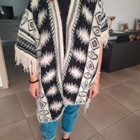 poncho donna 