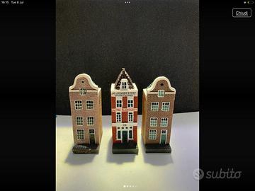 cassete in mignatura dei canali di amsterdam