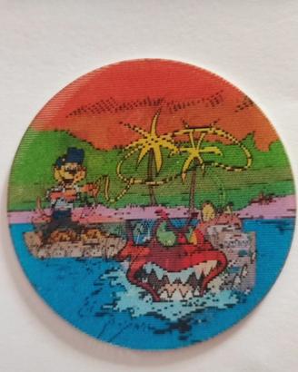 Kellogs Fun Caps Coco & Piranha 30/33 anno 1995