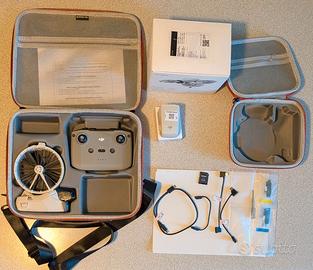 DJI flip + telecomando + 2 batterie + borse