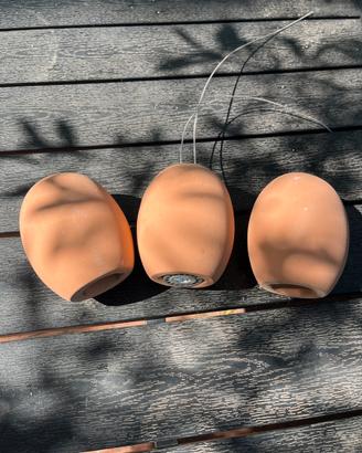 Lampade a sospensione in terracotta