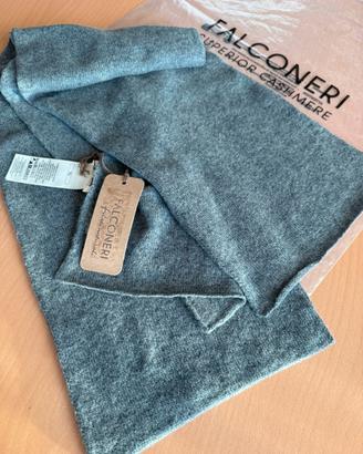 FALCONERI 2m x 22cm Sciarpa cashmere e lana stola