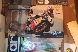 cartoline Valentino Rossi, Doohan ed adesivi vari