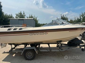 Barca cranchi jeans 6 mt + carrello lb 1300