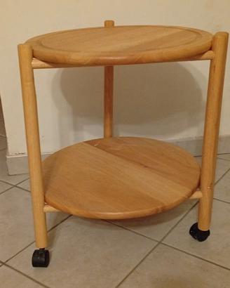 Tavolinetto/carrello bar  in legno
