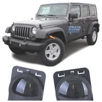 FRECCIE LATERALI JEEP WRANGLER JK 07-17 LED NERO