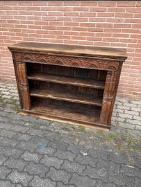 Libreria indiana in ciliegio