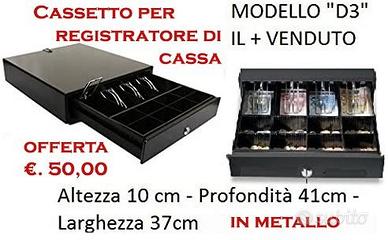 CASSETTO PER REGISTRATOTE DI CASSA