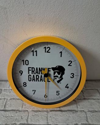 orologio pubblicitario da parete Frankie garage