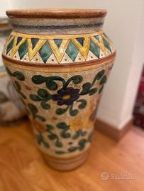 Anfore e vasi portapiante (n. 3 ceramica di Deruta