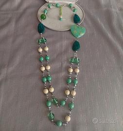 Collana Cuore Realizzata A Mano SCONTO 50%