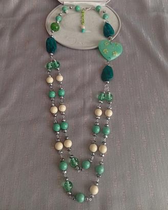Collana Cuore Realizzata A Mano SCONTO 50%