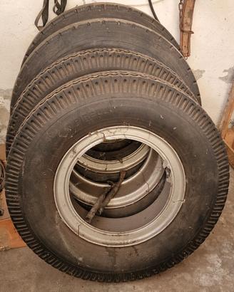 Cerchi e gomme d'epoca 