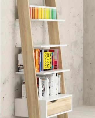 libreria stile nordico