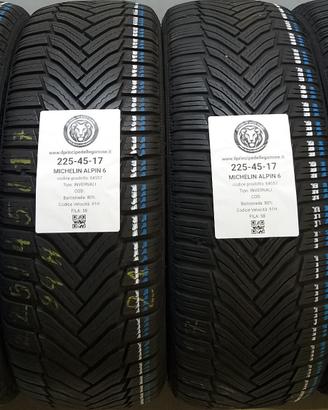 4 GOMME 225 45 17 MICHELIN A64557