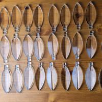 28 pz Gocce cristallo per ricambio lampadari