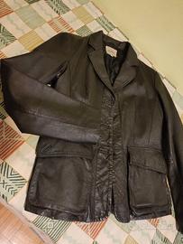 giacca donna in pelle taglia 42 marca Conbipel 