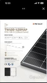 Pannelli fotovoltaici - bancale da 36 pz - 410w