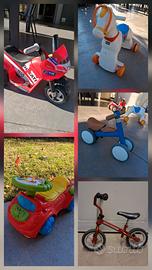 giocattoli lotto bambino 1 a 4 anni bicicicletta