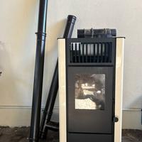 Stufa a pellet punto fuoco