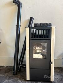 Stufa a pellet punto fuoco