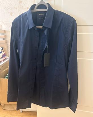 Camicia blu Sorbino taglia S nuova con cartellino