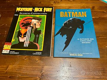 Batman + wolverine nick fury fumetti