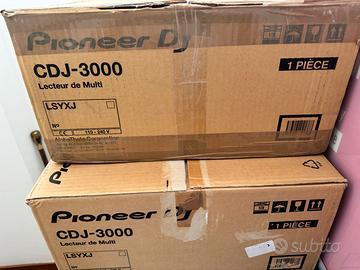 coppia pioneer cdj 3000