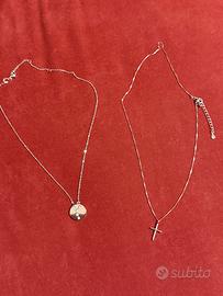 2 Collane argento 925 S