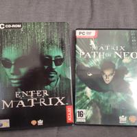 Enter the Matrix + The Path of Neo pc big box