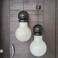 Lampadari a Soffitto x 2 Vintage Anni 80 Metallo e